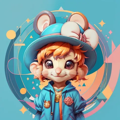 ) ((((cute mouse with hat) ((Mikey)) - Criador: Walt Disney2023) ), ,, ( Walt Disney acolchoamento ,multidimensional geometric wall PORTRAIT, arte, Chibi,
Yang08k, lindo, Colouring,Rose
Primary works, qualidade superior, melhor qualidade, Arte Oficial, Bea...