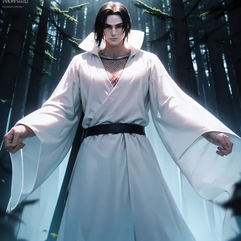 (best quality,4k,highres),(powerful,dominant,strong:1.1),tall man,(manly,extremely masculine:1.1),(slicked back black hair:1.1),(neutral facial expression:1.1),(white hood),(white robes),(Greek robes),gold necklace,gold rings,(ghosts surrounding him:1.1),(...