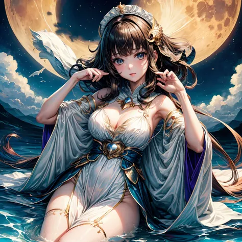 Masterpiece, best quality, (1 girl), Super Mariner Moon, perfect face