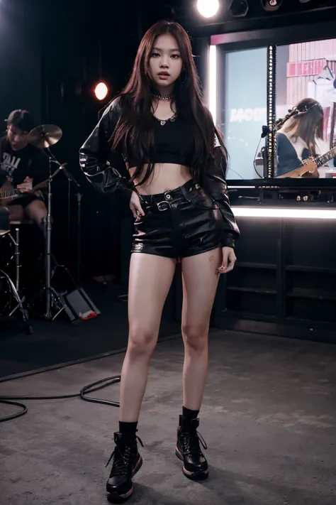 Blackpink&#39;s Jennie as a rock star