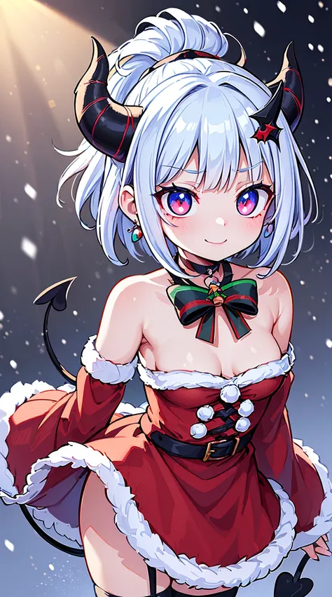 ((( (Winter background), (Snowing), (Christmas theme), (Slutty Santa outfit), ))) BLACKLIGHT, ((NSFW)), ((Small Boobs)), realistic art, extremely delicate and beautiful, ultra-detailed, (1girl), ((Blue eyes)), floating, detailed light, illustration, dynami...