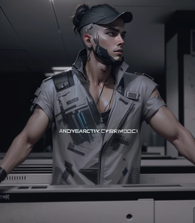 Change background cyberpunk handsome boy, realistic face, 8k, ultra realistic,