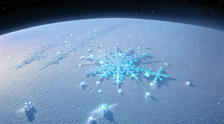 (absurdres:1.4), ultra detailed first snowfall, holographic, 8k resolution, capture the beauty of the snowflakes