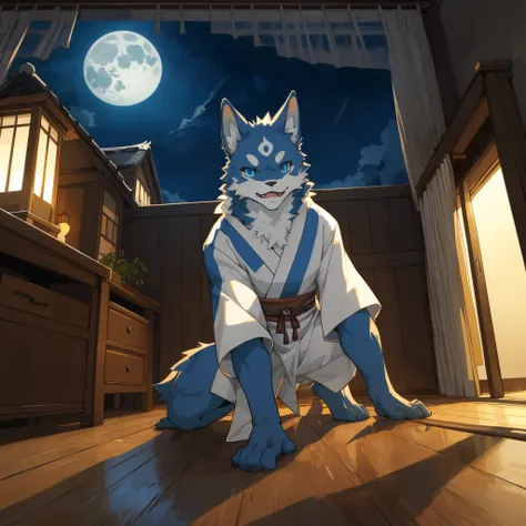 top quality, best quality, High-quality illustrations, masterpiece, super high resolution, detailed background, night, japanese house, swaying curtains, moonlight from windows, footprints on the floor, enigmatic presence, 6+boys, 6+girls, absurdres(highly ...