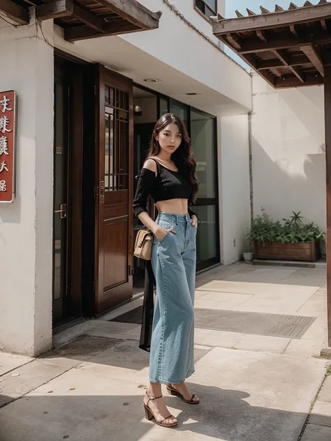 beautiful asian women midel lookbook