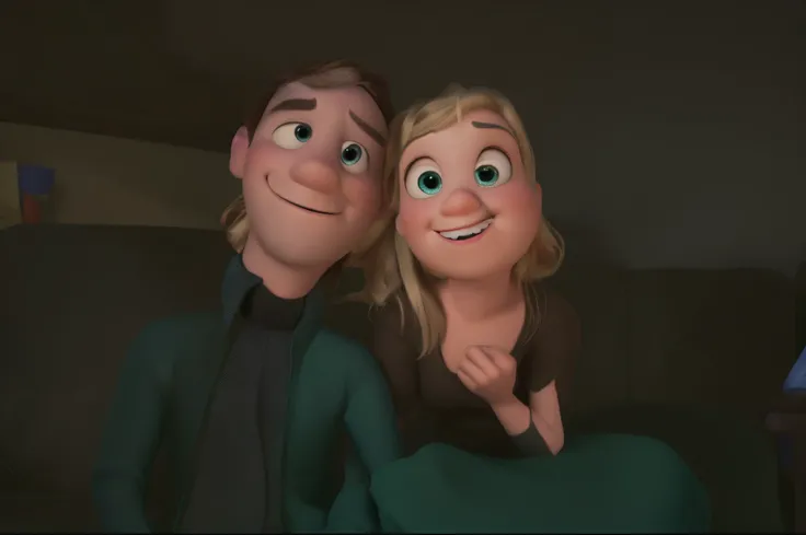 Pixar movie couple