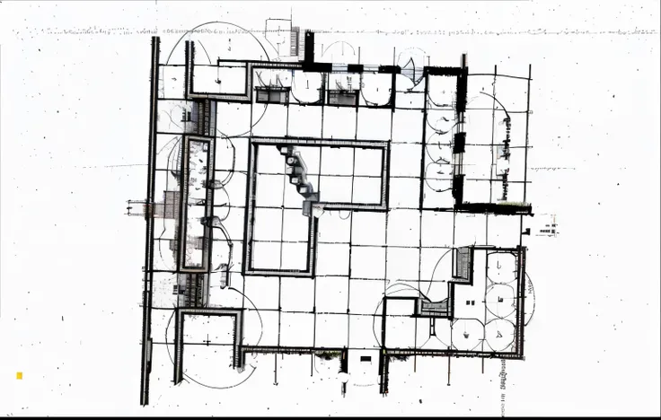 site of plan of a ((urban plaza)), high-density, zaha hadid architecture, ((top view)) natural light, mir render, masterpiece, high quality, outdoor