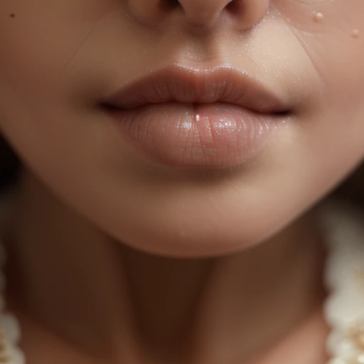 (best quality, masterpiece1.2), intricate detail, depth of field, closeup of lips