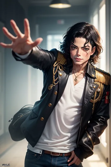 Michael jackson as russian