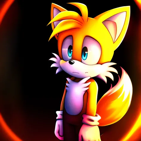 darkness, High resolution, Miles Tails Prower, nostalgia, sad face