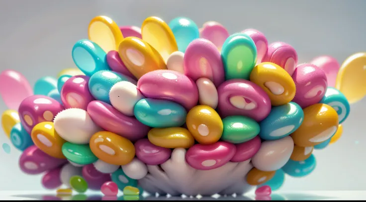 jelly beans pattern wallpaper