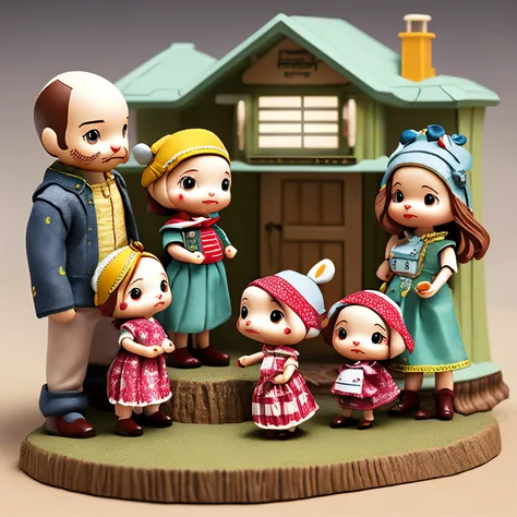 ​masterpiece、top-quality、ultra-detailliert、Sylvanian Family、sylvania house