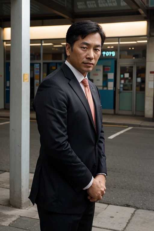 Asian man 45 years old Business man