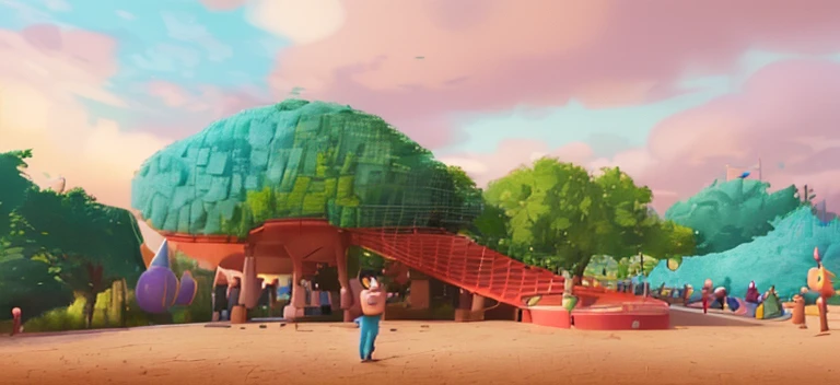 Pixar animated park