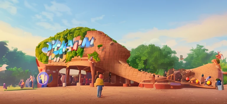 Pixar animated park