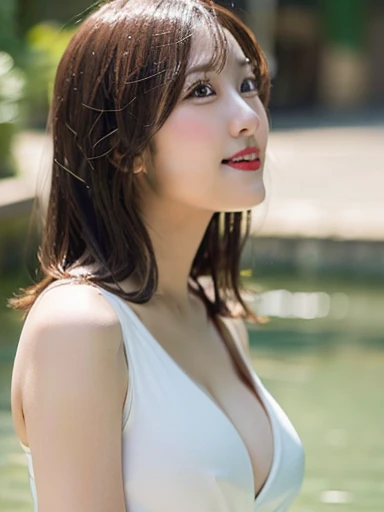 top-quality, realisitic, 8K, 独奏, A smile, ​masterpiece, 1girl in,depth of fields, profetional lighting, hight resolution,cute little,femele, full body Esbian, ​masterpiece:1.2, portlate:0.6,s lips, Mole, Natural Color Lip, Beautiful detailed eyes, masutepi...