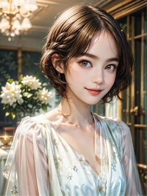 123
(a 20 yo woman,is standing), (a hyper-realistic), (high-level image quality), ((beautiful hairstyle 46)), ((short-hair:1.46)...