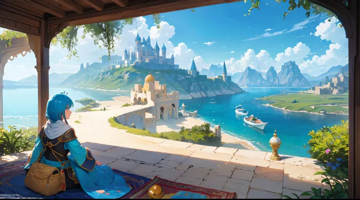 Embark on an enchanting journey through the Arab Wonderlands, featuring magical dunes, royal castles, floating gardens, charming villages, mystical mountains, and vibrant play zones inspired by Loras adventures, all designed with top-quality art, HD depth,...