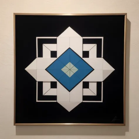 modern geometric artwork