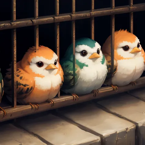 Jailbirds, orange