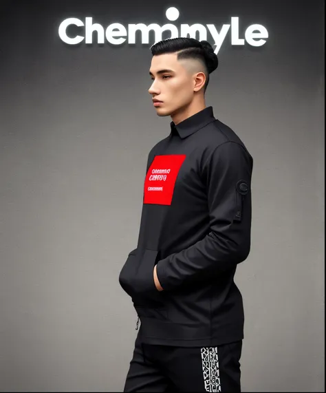 A unique logo for a clothing company called chemistyle, not similar to any existing logos