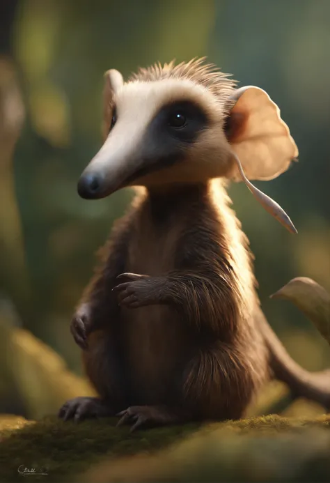 (CBZBB:1.25),gremlin, gremlin that looks like an echidna, ((anteater)),CBZBB,Cute, Small, baby, Beautiful, Fantasy art, deviant art, trending artstation, Digital Art, Detailed, Realistic, humanoid, character, tiny, Cinematic shot, cinematic portrait of the...