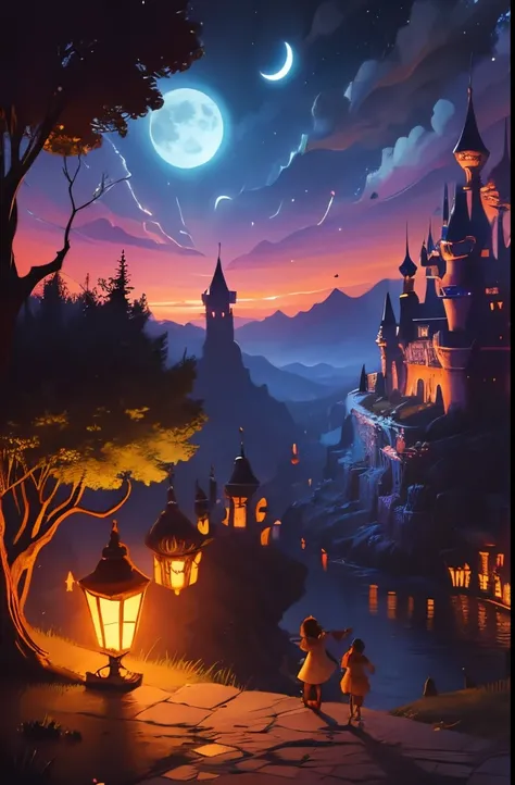 So in Wondervilles rhythm, the tale spins,
A dance of friendship, where the adventure begins.
Under the moonlit canopy, where dreams do swell,
In the heart of Wonderville, the magic dwells.