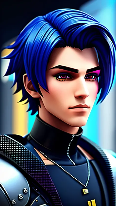 a (voxelpalace:1)chane gbackground cyberpunk handsome boy.reaIistic face,uItra reaIistic