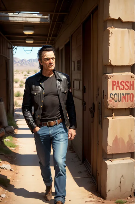 Johnny Cash in Fallout New Vegas