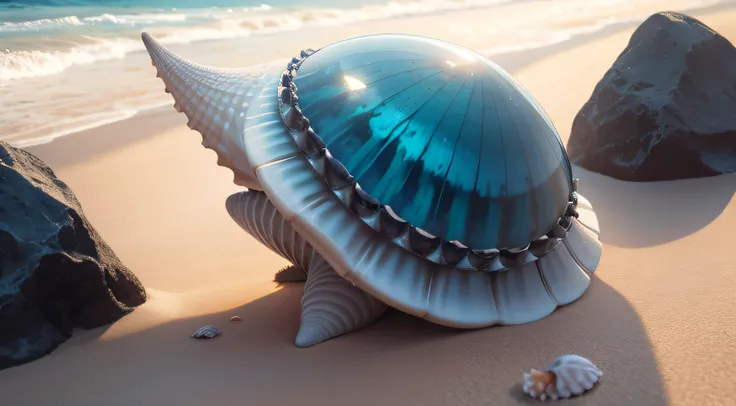 sea shell，Alien technology sense