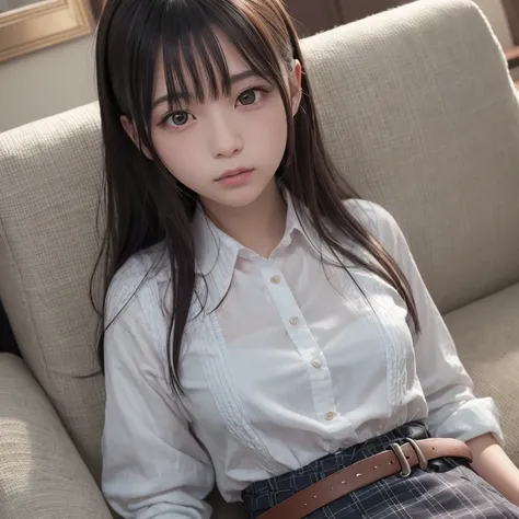 tmasterpiece，top-quality，offcial art，Highly detailed CG Unity 8K wallpapers，like a college girl，20 years girl，Very delicate beautiful，超A high resolution，（realisticlying：1.4），1 hour of writing，（The upper part of the body），（Platinum Long Hair：0.8），（Puffy eye...