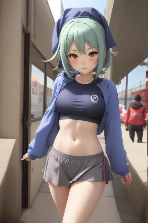 Anime girl, fit