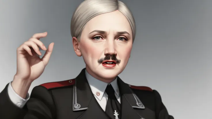 Hitler in drag