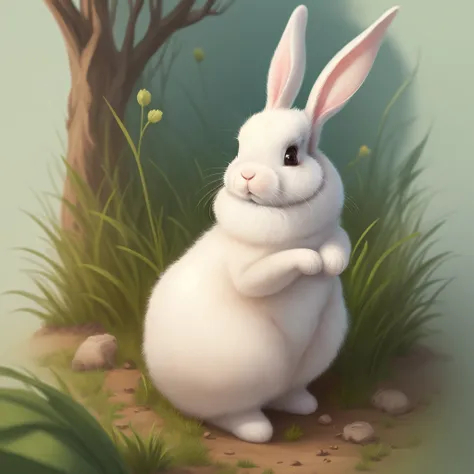 bunny rabbit　illustratio