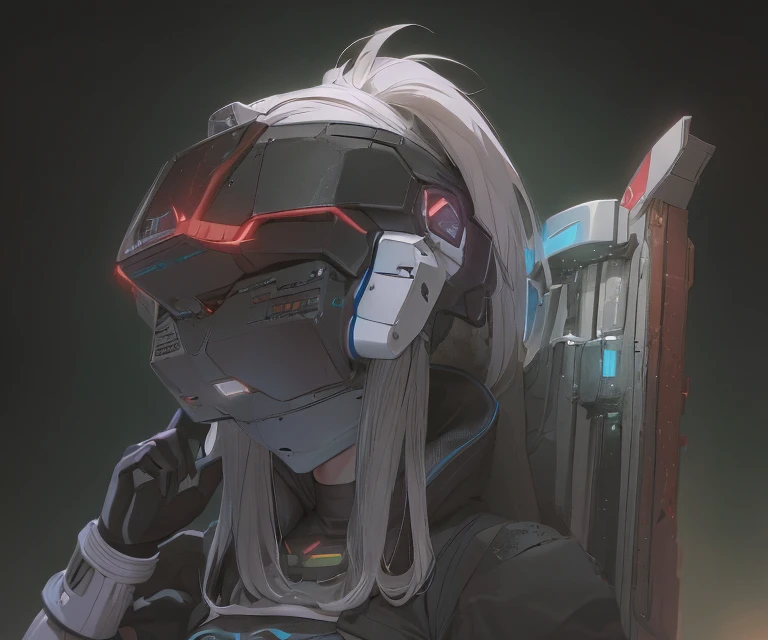 ((La mejor calidad)), ((obra maestra)), (muy detallado:1.3), ...............................................................................................................................................3D, Beautiful (cyberpunk:1.3) Mujer hacker, peinado ...