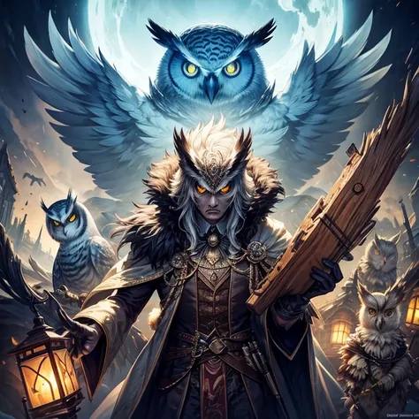 the owl king is very angry very scary