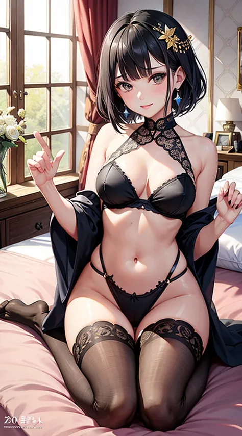 Character Details: - Gender: 1 Girl. - Style: Anime - Body Type: Attractive body, slim body, nice bare leg, slim bare tights, bare arms, bare shoulders. - Breast: Medium Breast, Show Cleavage. - Facial Features: Beautiful, Gorgeous, Teenager, Fresh, Young....