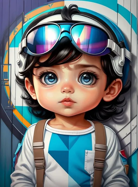 ((|) (cute baby boy aviator) stylized identical to 1940 |)), acolchoamento ,multidimensional geometric wall PORTRAIT, arte, Chibi,
Yang016K, lindo,(( cor vermelha predominante, azul e branco))
Primary works, qualidade superior, melhor qualidade, Arte Ofici...