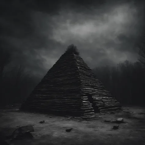 Oldest pyramid made too look like a 1800s log cabin