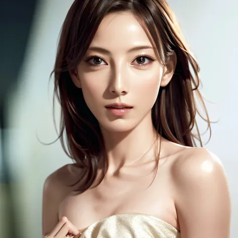 masutepiece, Best Quality, Photorealistic, 8K, Raw photo, 超A high resolution,Extremely detailed, absurderes, Professional, Wallpaper,extremely detailed eye and face,1girl in,Formal Dresses,Looking at Viewer, Upper body, slender,skinny,Night,White skin,