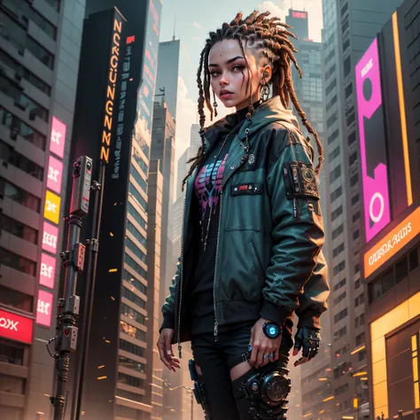 Cyberpunk dreads