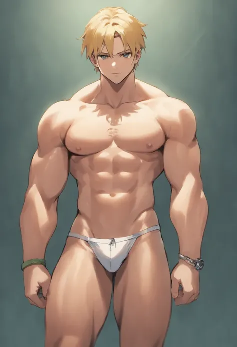 Muscle lifeguard，Chris Redfield，He was top-naked，Wear sexy white briefs：1.2，mesmerizing eyes，Tall and burly，musculous，Tall, Burly and strong， Extremely detailed depiction of faces，Exquisite facial features，super gain and cool， commission for high resolutio...