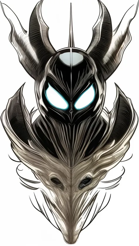 Venom from the marvel comics as the Egyptian god Anubis