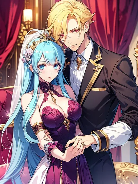 Demon king and demon queens wedding