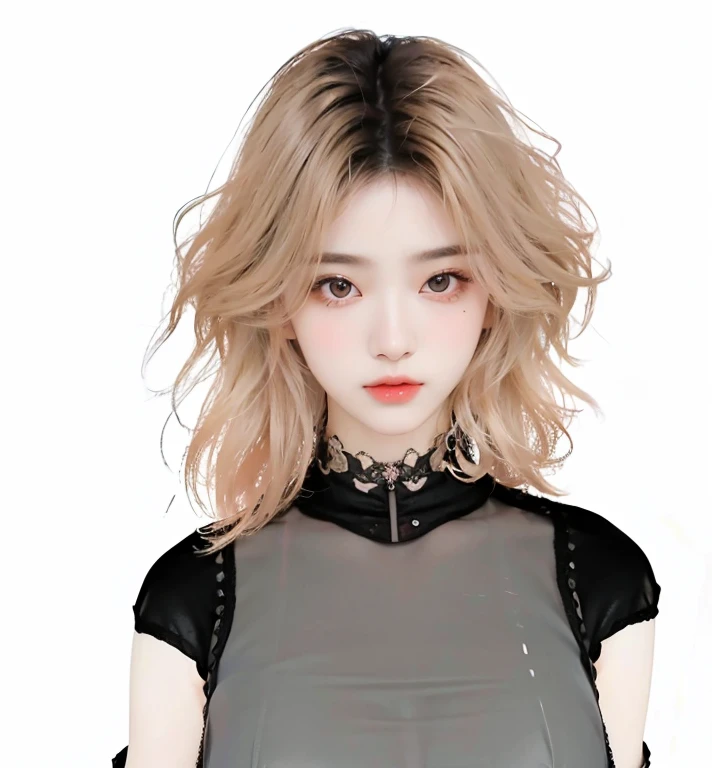 Hyun Mins body displays delicate and soft features, as if it had been sculpted in porcelain. She was a graceful-looking young woman, with a medium height, black and   hair blonde to her shoulders. Her eyes were large and  expressive, of a deep shade of bro...