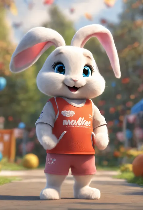 (Bunny cutie), (best quality,4k,8k,highres,masterpiece:1.2), ultra-detailed, realistic:1.37,
big-eyed cute bunny, adorable bunny, fluffy white fur, dressed in running track suit, holding a box in hands, wearing a baseball cap