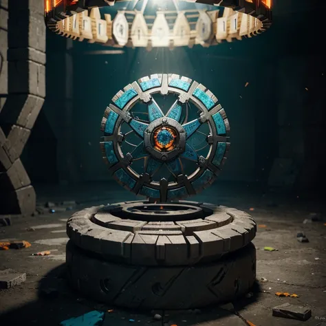 Gears are ancient relics with unique powers in the world of Atheriel. The End Gear is the most powerful of them all, it’s a crown consisting of seven shards of power of red, yellow, blue, green, purple, turquoise, and orange. The crown itself is made of a ...