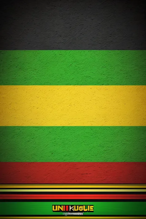 ((unique reggae style background)), (Online Radio), (Reggae), (abstrato), (luzes), (cores amarelo vermelho verde branco preto), (ultra realista), (cores vibrantes), (caixas de som), (sem pessoas)