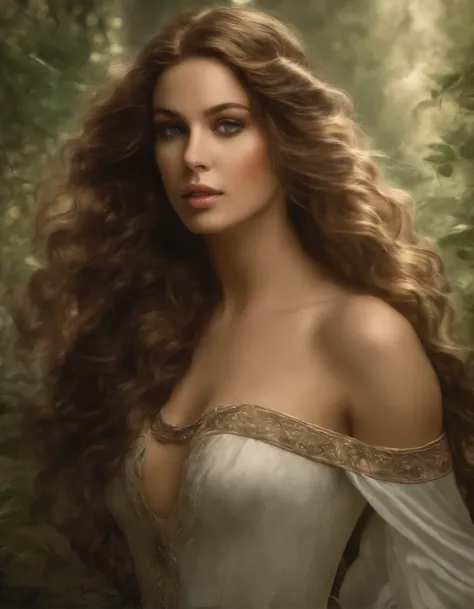 BY luis royo and mucha a beautiful and gorgerous YOUNG COUNTESS, 1700 CE, XVIII CENTURY background, romantic, masterpiece, desperate eyes, muted colors, pastels, beautiful and gorgerous round face ultra-highly detailed and cinematic 32k deviantart contest ...