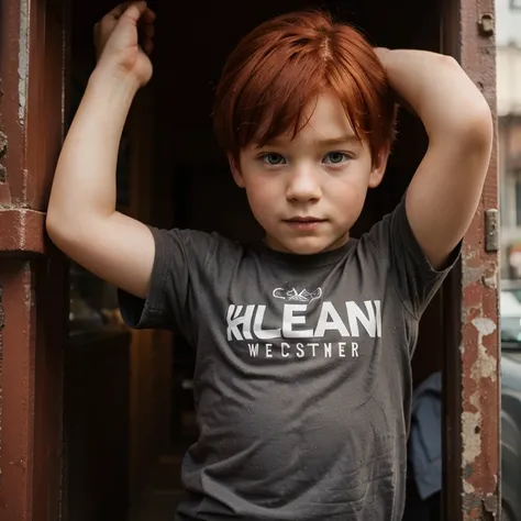 Red-haired man child